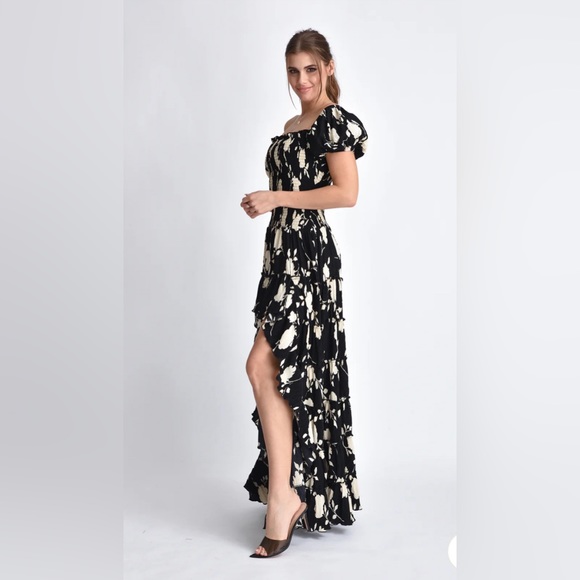 Free People Muche et Muchette Sakura Hi-Lo floral print Maxi Dress - Picture 4 of 7